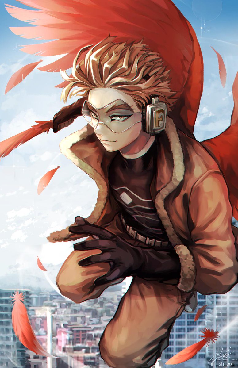 winged man take me by the hand