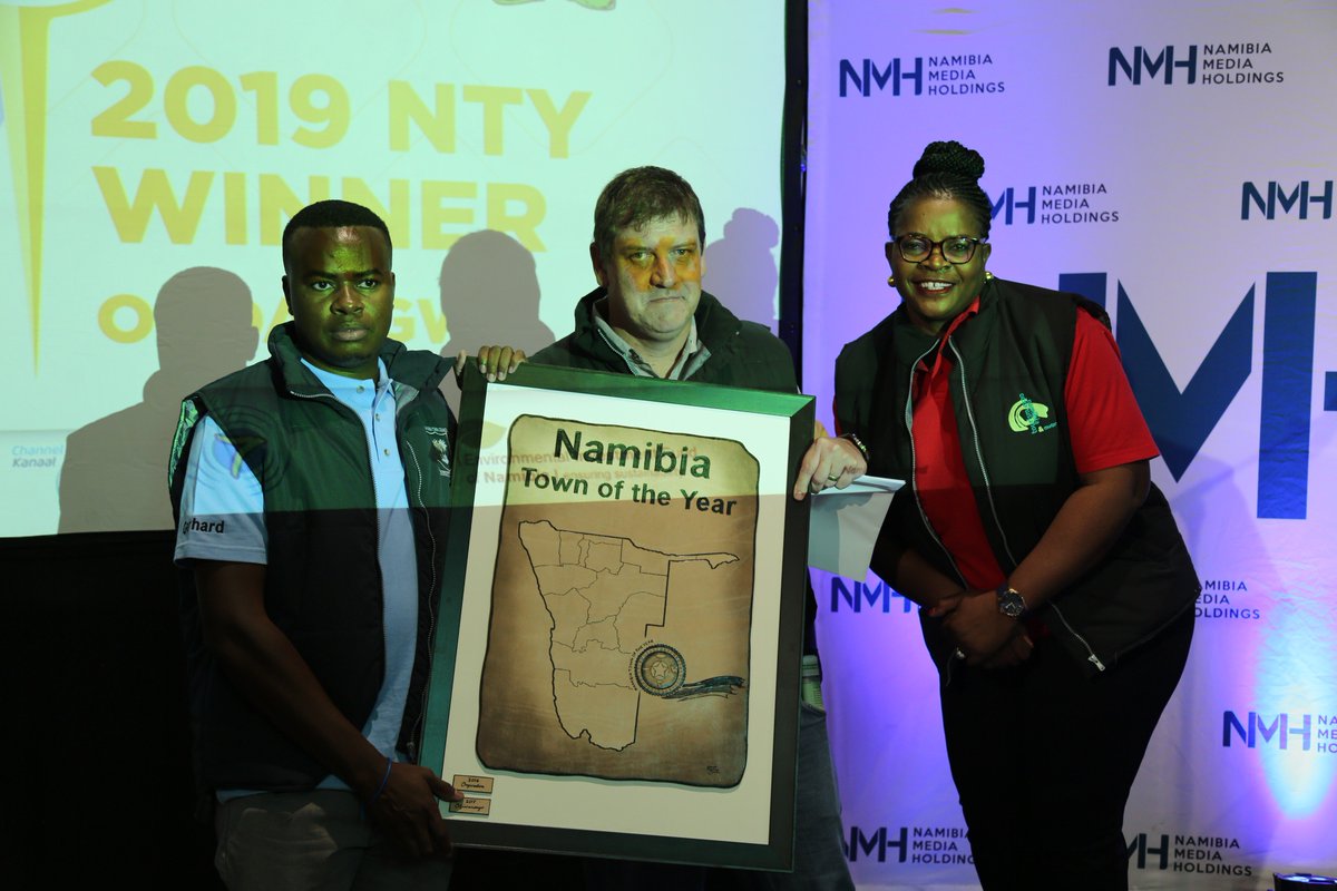 Congratulations to Ondangwa Town Council for winning the 2019 Namibia Town of the Year Competition. Franklin Loubser walked away with the cash prize of N$2100 for voting. #NTY2019 #AcleanerTownACleanerNamibia
#NTE2019