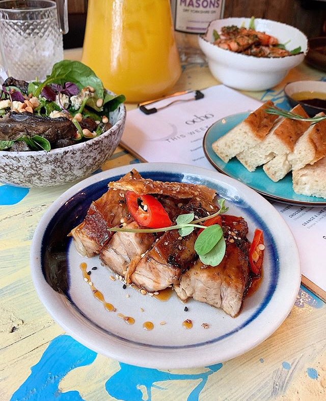 How good does this spread look! Fancy a nice lunch at <a href="/Ocho_jq/">Ocho</a> ? Don’t forget your #JQCard! 📸 by IG @birmingham__eats