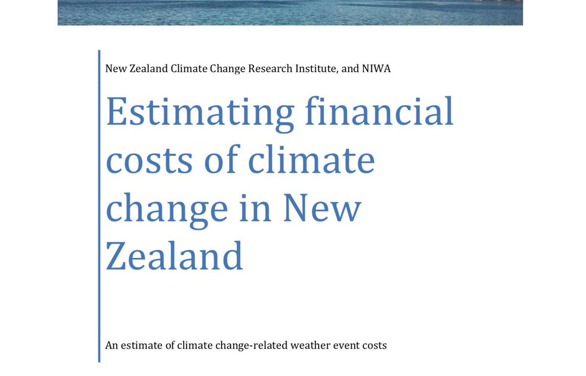 The costs of climate change Your NZ