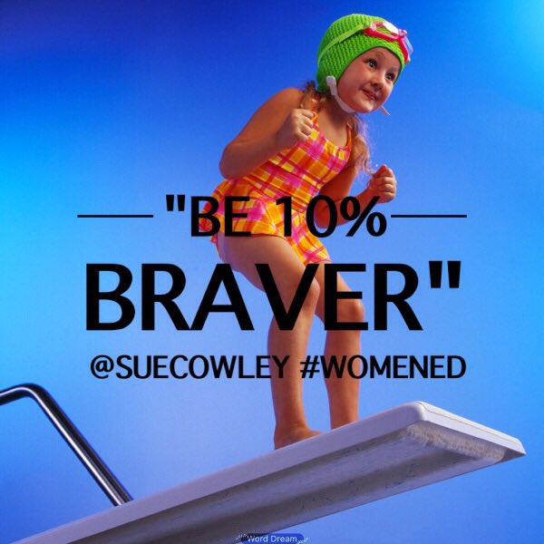 WomenEd 10%Braver #DisruptiveWomen tweet media