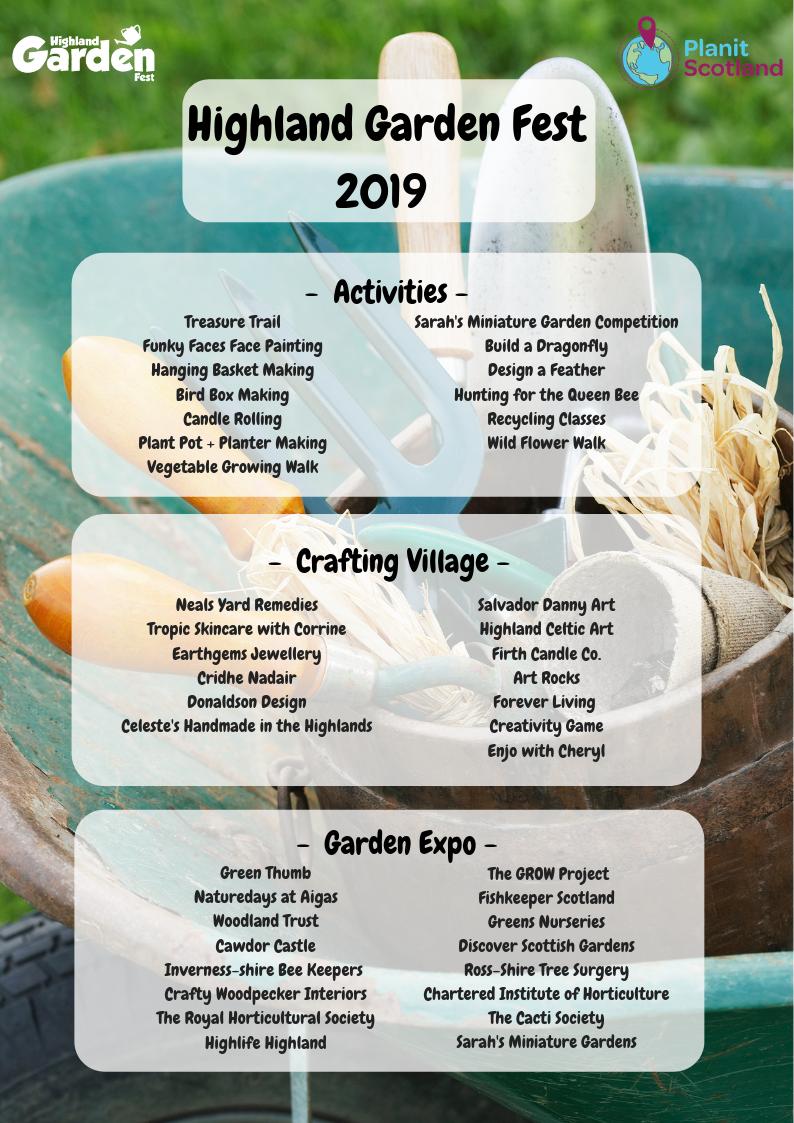 One day to go! 🗓

We are so excited to welcome you all to the #HighlandGardenFest tomorrow from 11AM - 4PM at the Inverness Botanic Gardens!🌿