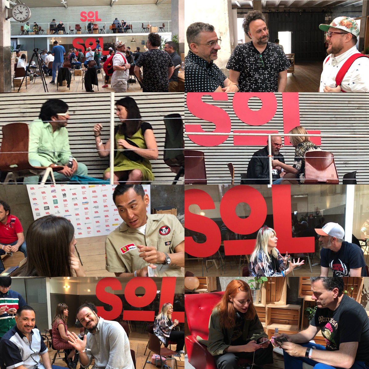 SoLMusicNetwork's tweet photo. Mañana muy top de #slowmeetings en #SoLMadrid 🌞🌞🌞🌞🌞 https://t.co/5nT7X38QbR