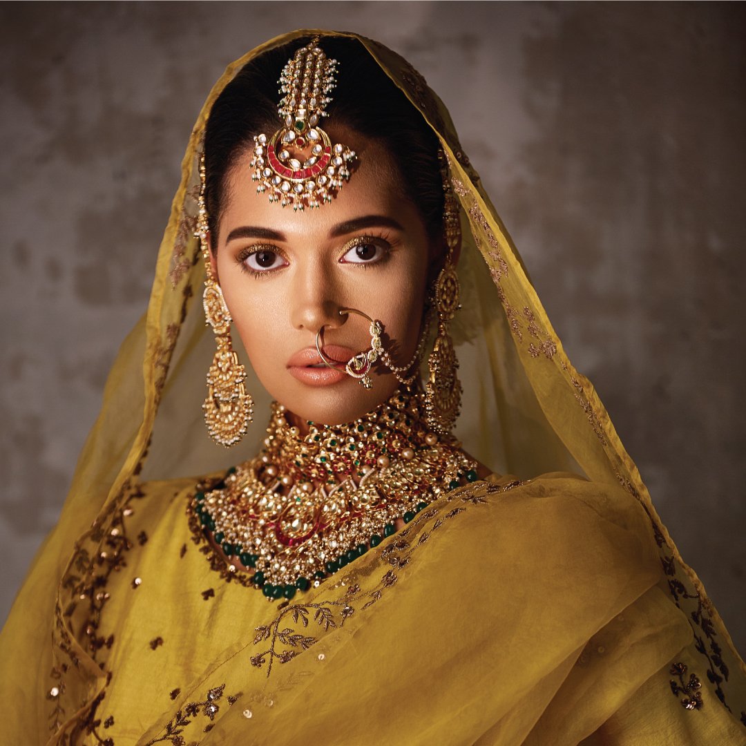 The perfect quintessential heirlooms.
Find us in the latest edition of <a href="/KhushMag/">Khush Wedding</a>. 
For order enquiries, email: info@toraan.com or through Whatsapp... #ToraanDesign #Toraan #IndianJewellery #BridalJewellery #traditionaljewellery #exquisite #bride #indianbride #kundan #polki