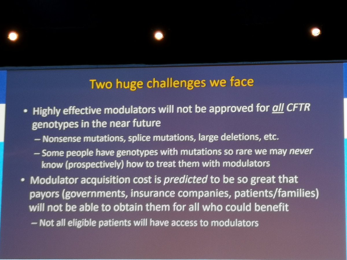 paodecarli's tweet photo. #ECFS2019 Here comes the sun: mapping the challenging future for people with #cysticfibrosis Excellent talk by Donald VanDevanter Bring greater competition to the market will be critical https://t.co/827usNblT0
