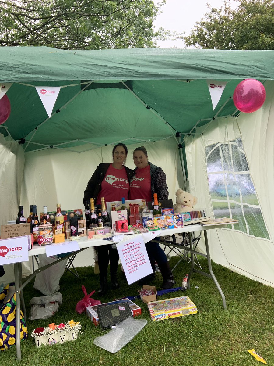 sammyhasl's tweet photo. Despite the weather we are here rocking our Mencap values at the March Summer Festival @mencap_charity @BroadOaks1 @ClaudiaPaton @seqsalmon raising awareness and money for such a great charity. https://t.co/Ia4Td4Gesr