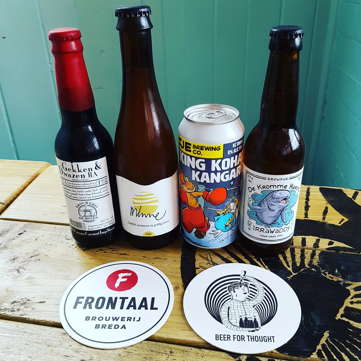 Tonight we will be joined by Janneke from <a href="/FrontaalBier/">Brouwerij_Frontaal</a> to showcase four of their very lovely beers! Check out our Facebook event page for the beer list. We've got some other tasty Dutch beers in the fridge too! #NCBW19