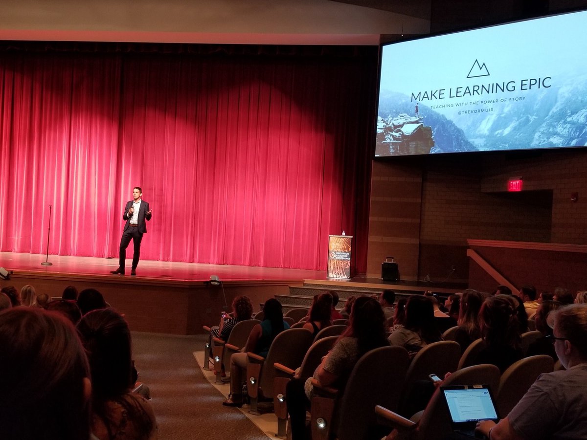 TrevorMuir's tweet image. What an amazing couple days getting the incredible honor to present to Indiana teachers at ⁦@AppleMania2019⁩ and ⁦@InnovateExch⁩ Thank you for your passion and heart for your kids. I left inspired. #inexch19 #