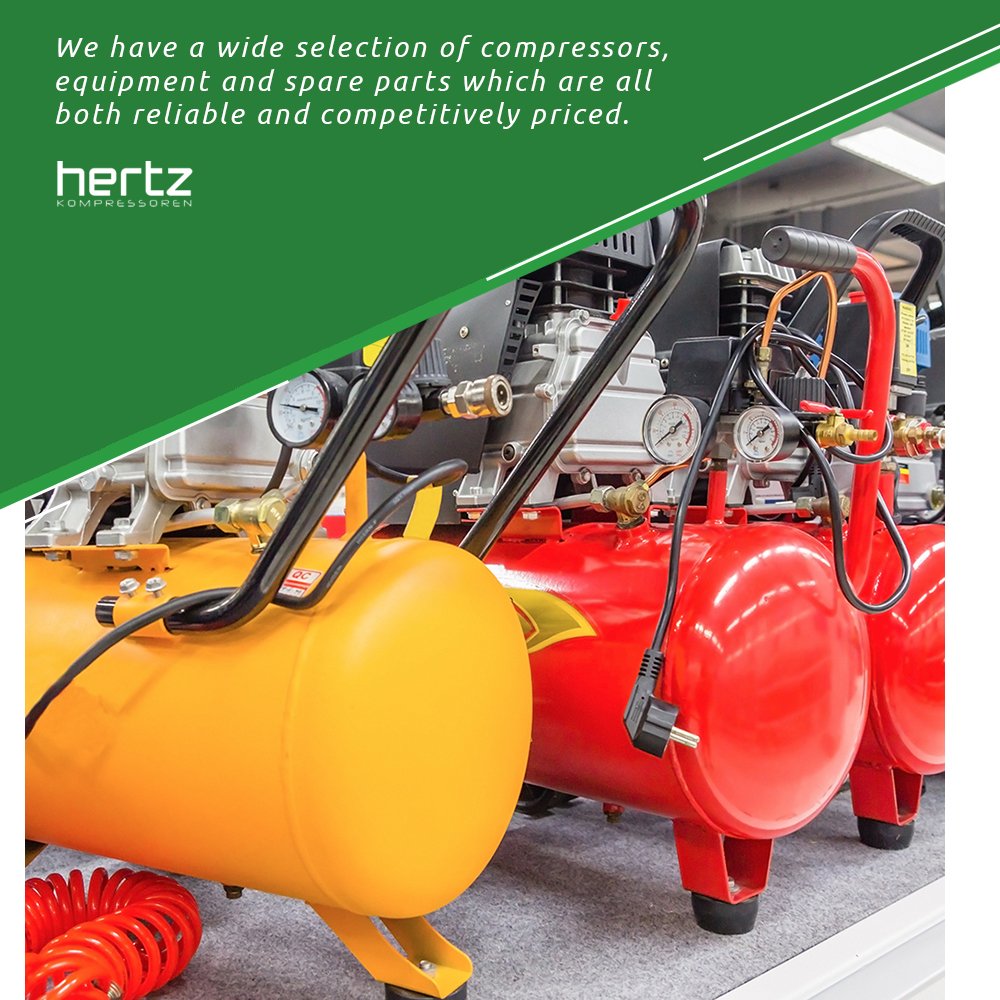 We take pride in offering the best products, at the most competative prices!
#HertzKompressoren