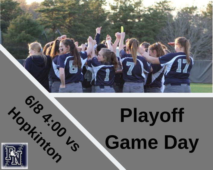 We are ready and waiting for 4 to come around because it is playoff game day here in Lady Eagle Land!! Come on down to PNHS at 4:00 to watch your Lady Eagles take on Hopkinton HS in the first round of the payoffs.  See you all there!!