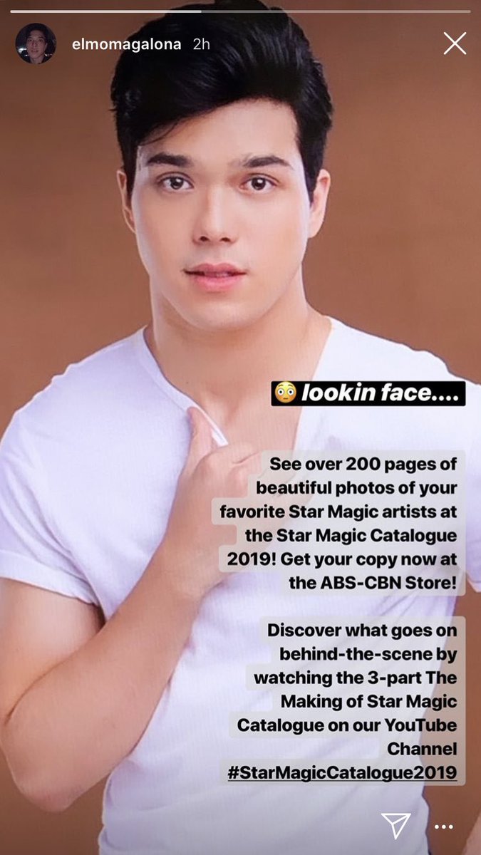 Elmo Magalona IG story update 💙