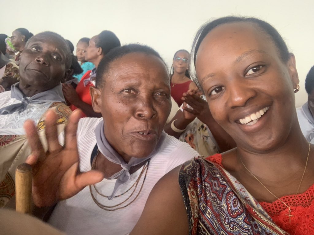 In @HuyeDistrict for #Kwibuka25 With #Intwaza. So edifying to hear their testimonies of #resilience , their contaminating smiles breathing #life🙏🏽