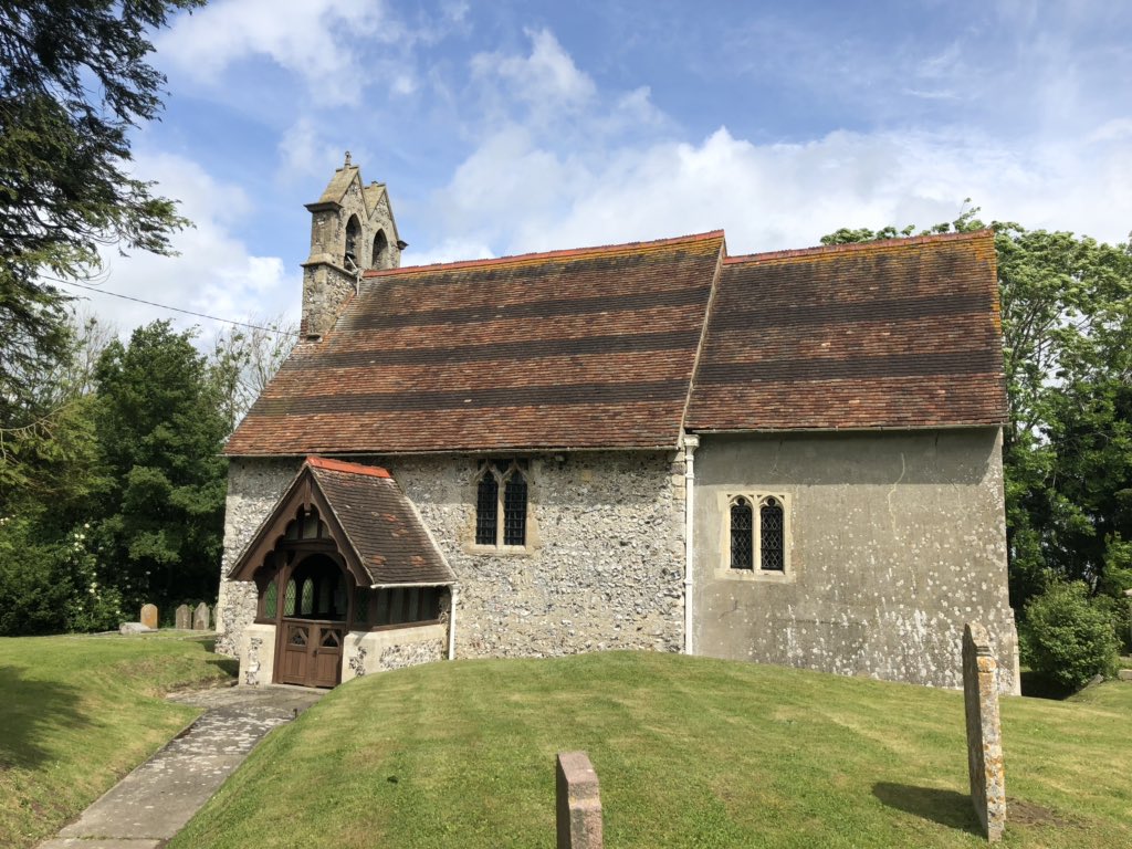 Didjfella's tweet photo. Dover to Canterbury.....reaches Coldred Church #PrayerPilgrimage2019 https://t.co/Kb1ZU6ZXlZ