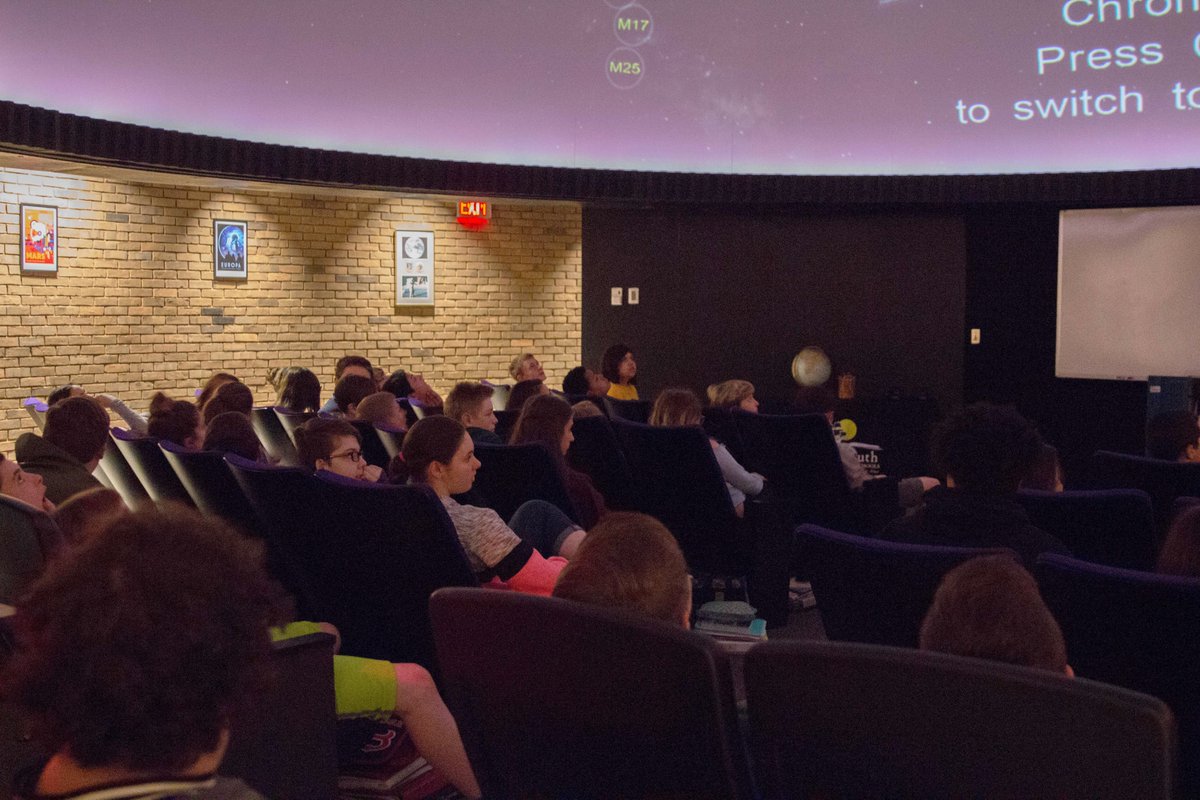 BlakePlanet's tweet image. The 2019 schedule of summer shows at the Blake Planetarium has been posted! There are a variety of programs for ALL ages. Please visit bit.ly/blakeplanet for a complete listing!