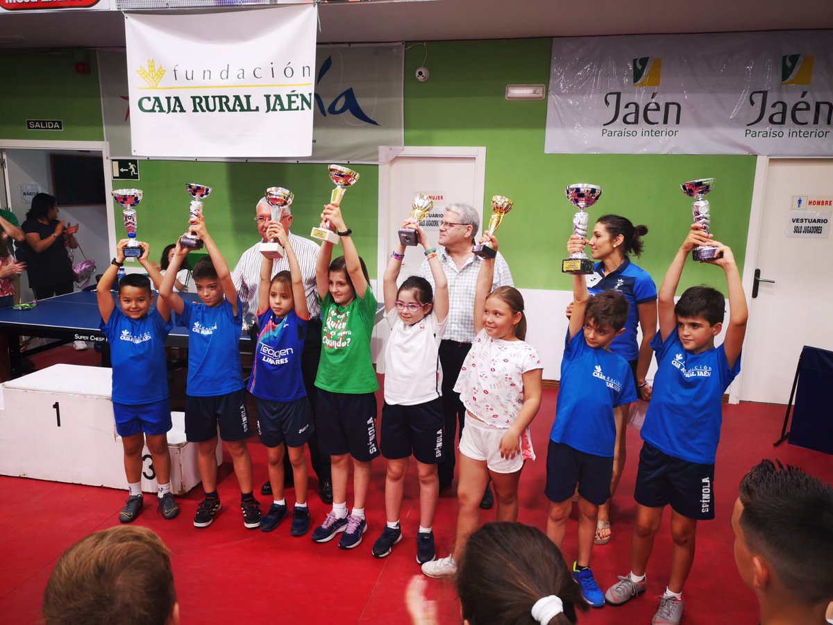 Finales de las ligas de colegios del curso 2018/19
Colegios 
1- sagrado corazón
2- SAFA 
3- ciudad de linares 
4- salesianos