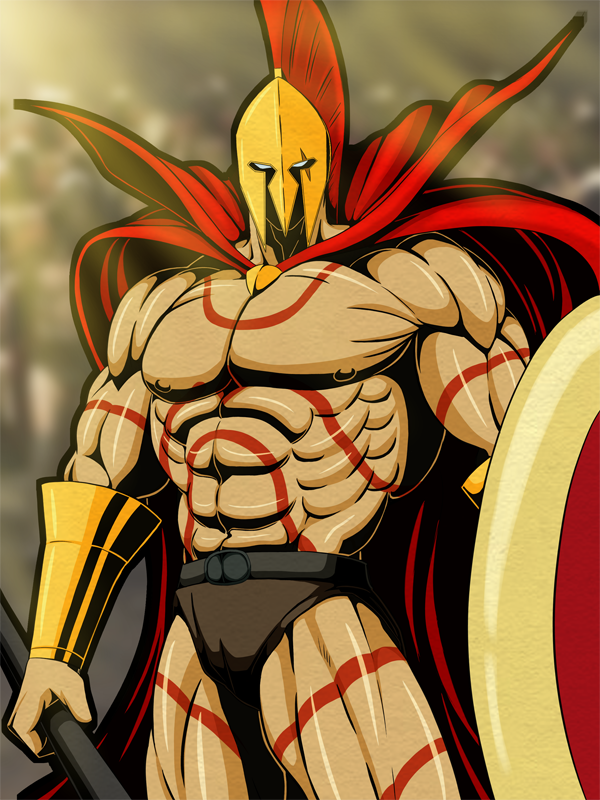 かまた 筋肉専門イラストレーター 筋肉投稿もイラストで動かしていこう レオニダスの太ももがエロいらしい そうなの Fgo レオニダス T Co G3forangfp Twitter