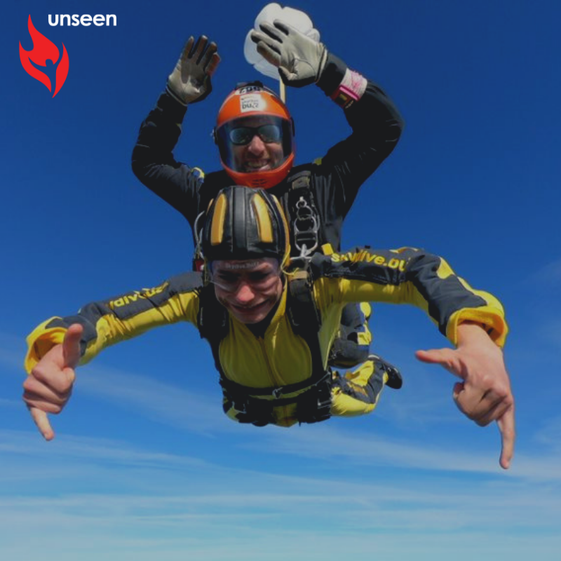 UnseenUK's tweet photo. If you would like to join #TeamUnseen and skydive from 15,000ft then sign up below or for more information contact Clare at c.mills@unseenuk.org. ๐ค
SIGN UP HERE: https://t.co/djA5Li1zt9
#Skydiving #modernslavery #reachfortheskies #skydivebuzz #Freefalling https://t.co/7uepa5hyxG