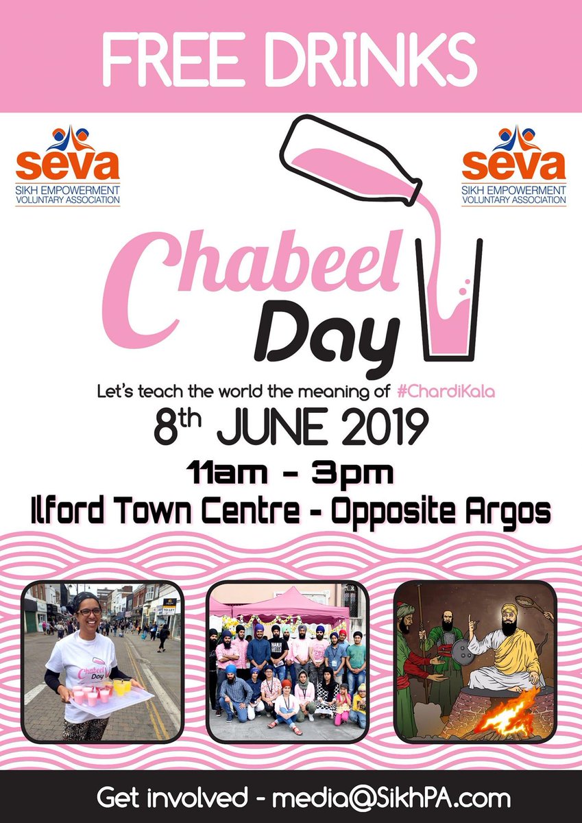 SikhPA's tweet photo. Going on in East London right now, Ilford #ChabeelDay event!

Have you seen the fantastic @seva_team behind it? Send us your pictures! More info and events local to you at https://t.co/rCBMp621nV https://t.co/Y9SnUCD4W4