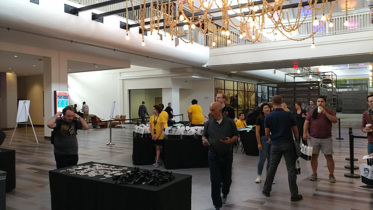 EWiancko's tweet image. Pittsburgh &apos;TechFest&apos; has begun!  #pghtechfest