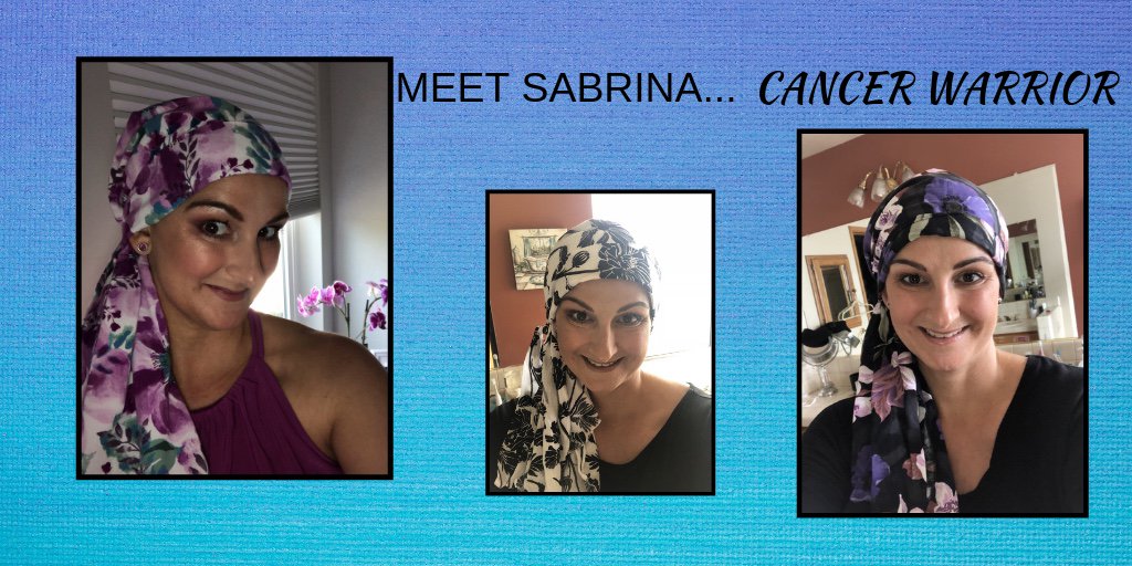 Meet Sabrina...A prime example of the importance of breast self exams.  She found a small lump which was a very aggressive form of breast cancer, caught early. With treatments and support she is being a true #cancerwarrior #breastcancerawareness #strength #inspiration #brave