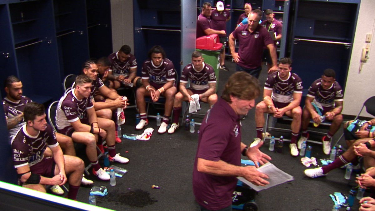 FOXNRL's tweet image. 'He did give it to us...'

Des Hasler delivered a fiery half-time spray that inspired @SeaEagles victory bit.ly/2wI1WUu