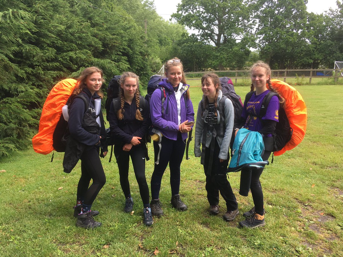 All back safe and sound. Time to go home and dry off!