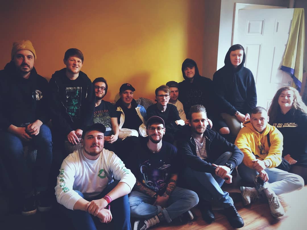thesefiveyears's tweet photo. Leeds was M A D 😎 ⁣⠀
⁣
@templeofboomLDS @Elastic_Waste @GentlemansBrawl @ttly_uk - thanks for the sweaty welcome 🕺💃⁣⠀
⁣
@ParishHudd with Overbite @EandAuk and Zyggy from @highvisionsuk 🎶⁣⠀
⁣⠀
Come and get it 👊⁣⠀
⁣⠀
#tourstory4 #matesfest https://t.co/83EO9VJbFr