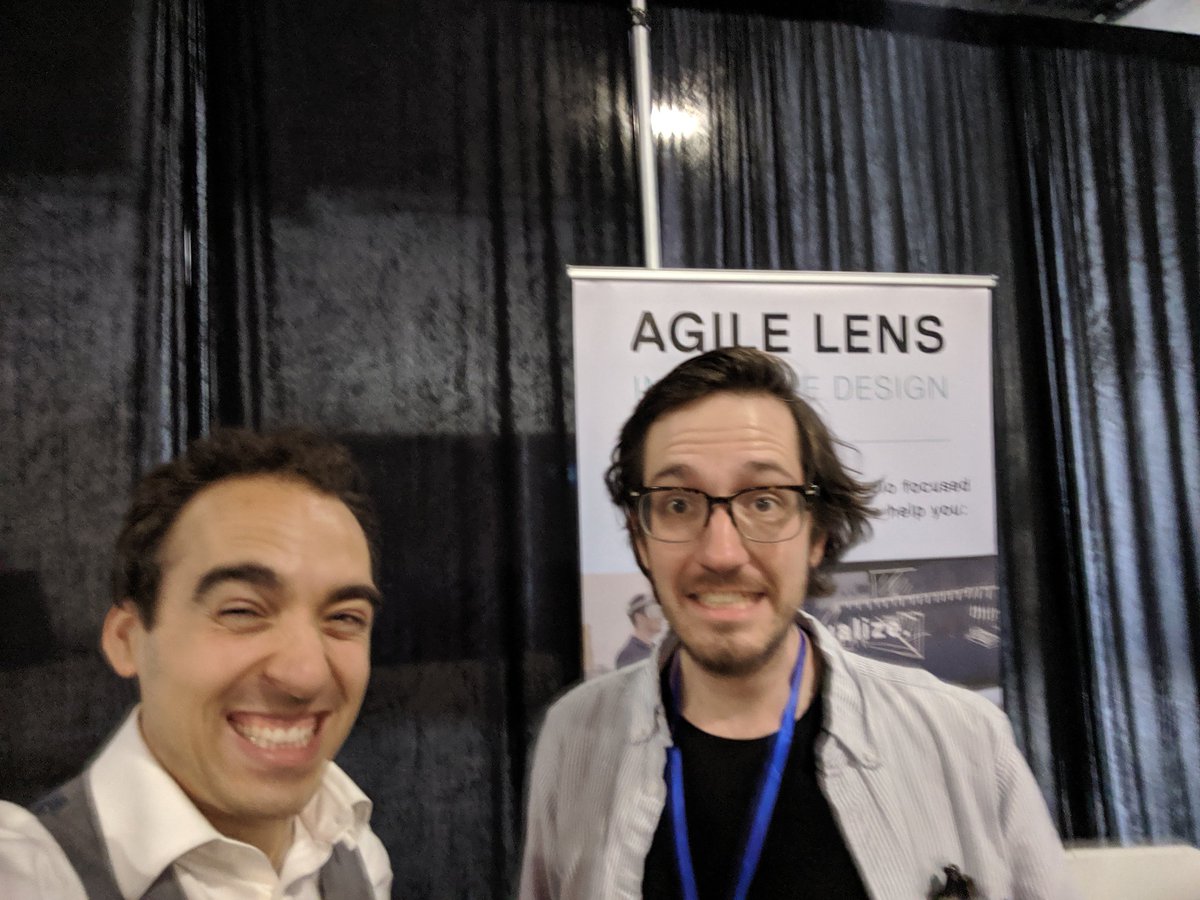iBrews's tweet photo. Immediately after the amazing #TCG19 panel yesterday, had to book it a couple miles north to get to our booth at #MiamiVRExpo19. Exhausting but exhilarating. Totally different audience here and it took a moment to stop talking about theatre so much & describe our wider services. https://t.co/7pAVJ4zD1m