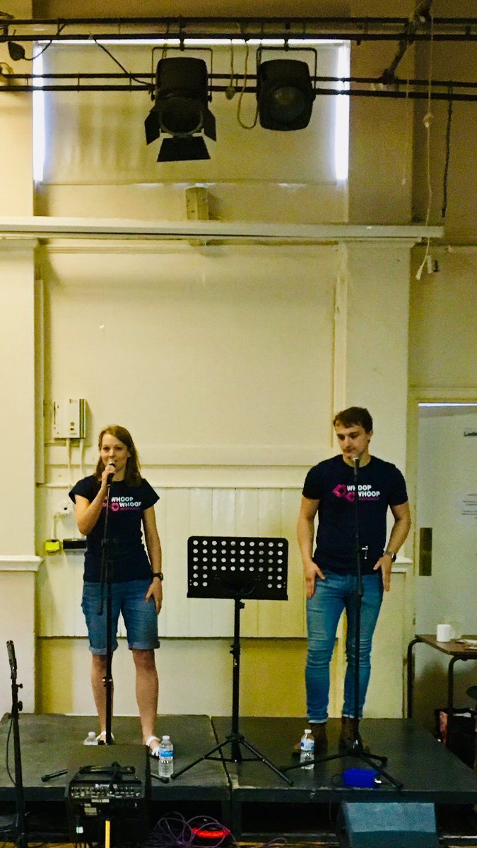 Our very own brother and sister duo, Matt and Amie Slade performing at CADOS Corner today! #Chingford