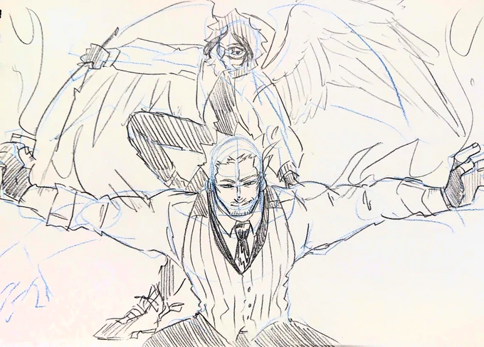 突如思い出したように敵ホー炎を描く 