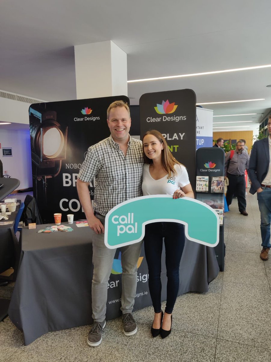 callpalnews's tweet photo. #thestartsummit2019
Busy day at The Start Summit here in Dublin! @cleardesigns.ie and @accountantonli9 are here too. Stop by our stands and learn how we can help your business! #businessstartup #callanswering #callpal #letstalk #virtualassistant #success #business https://t.co/eItR5QqENd