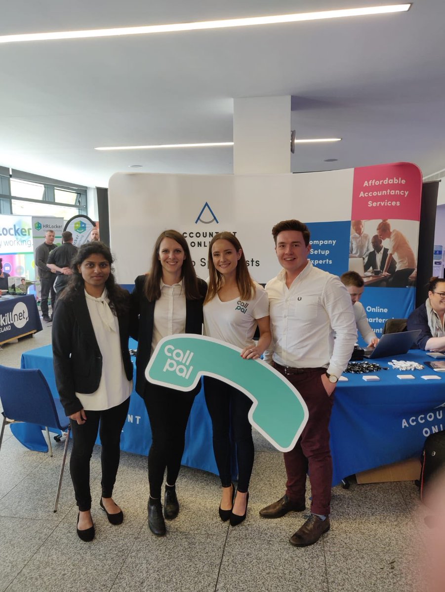 callpalnews's tweet photo. #thestartsummit2019
Busy day at The Start Summit here in Dublin! @cleardesigns.ie and @accountantonli9 are here too. Stop by our stands and learn how we can help your business! #businessstartup #callanswering #callpal #letstalk #virtualassistant #success #business https://t.co/eItR5QqENd