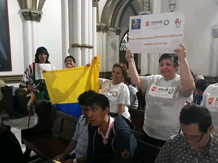 ASolivida's tweet photo. @ASolivida participo de la jornada "Escudo Comunitario por la Vida" programado por la Arquidiocesiis de Cali en la Iglesia La Ermita el 7 de junio de 2019. @GautierMignot2. @alemEmbajador . @AlcaldiaDeCali. @ONU_es. @llombartpatUE https://t.co/WMPD8Kl1Kf