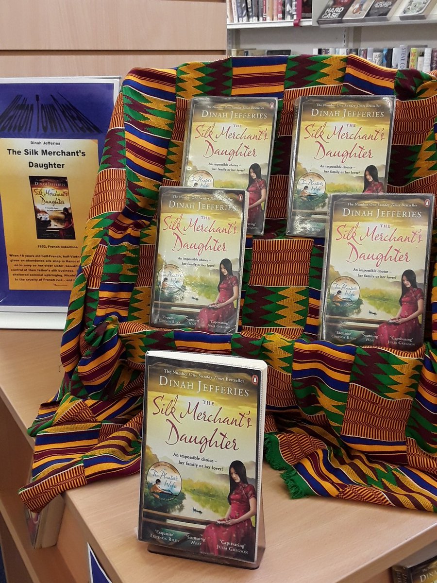 WattonLibrary's tweet image. This month's #wattontownread is the Silk Merchant 's Daughter by Dinah Jefferies