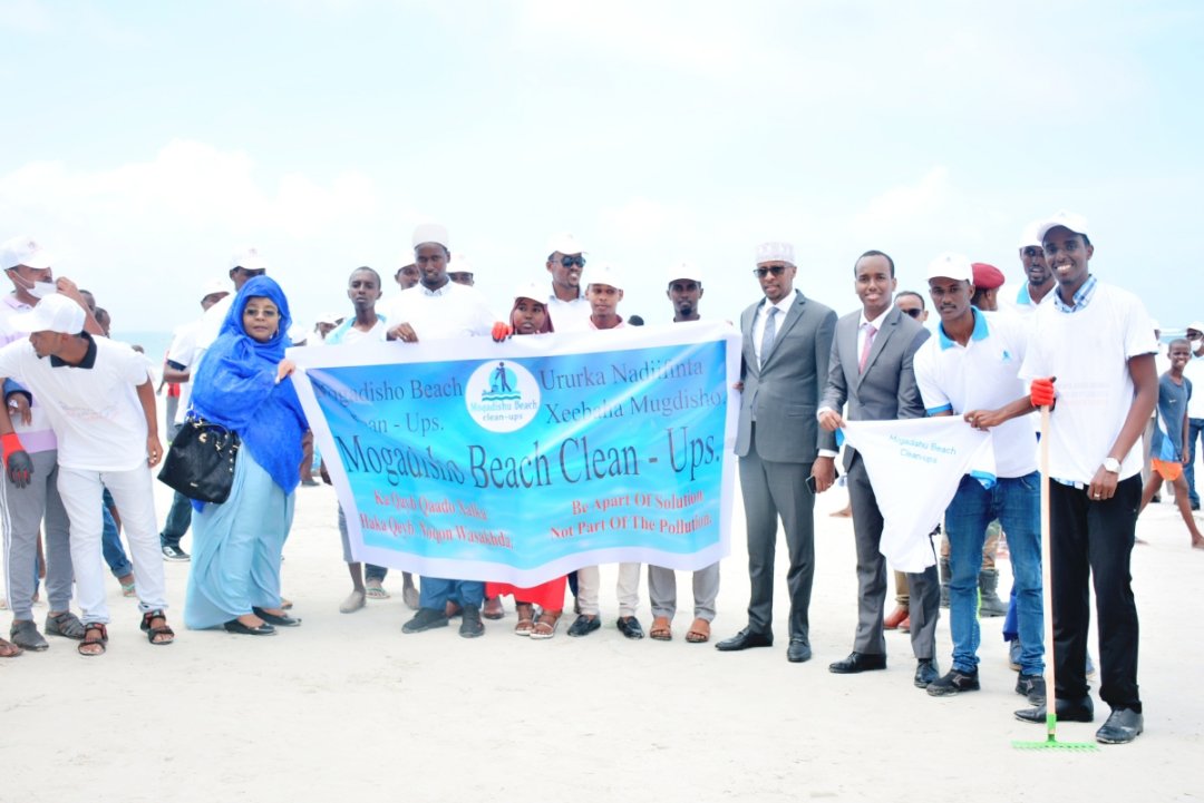 beach_ups's tweet photo. Every year on 8 June, the United Nations celebrates World Oceans Day. It’s beach clean up day on World Oceans Day. we cleaned today #liidobeach, with @fisheriesSOM ,#ministryofport,#fisheries. Thanks @KhadarGulaid @mrbidhaan and @beach_ups. @HarunMaruf @OurOcean.@oceana @UN. https://t.co/zRe6Fj4PLp