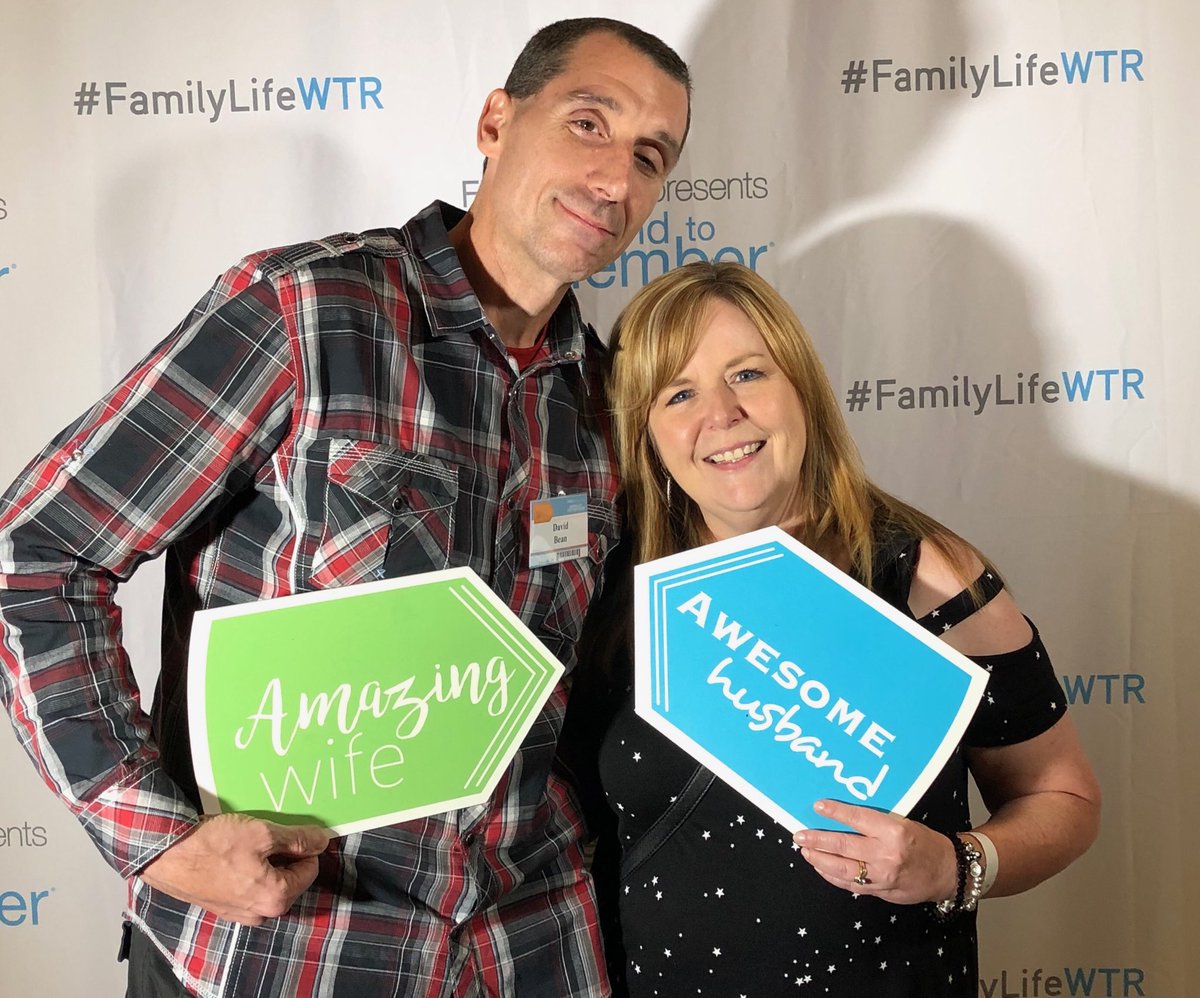 StefBean's tweet photo. Having a great time in Houston. A great time with my awesome husband!! #FamilyLifeWTR https://t.co/5C2F6wi7Fi