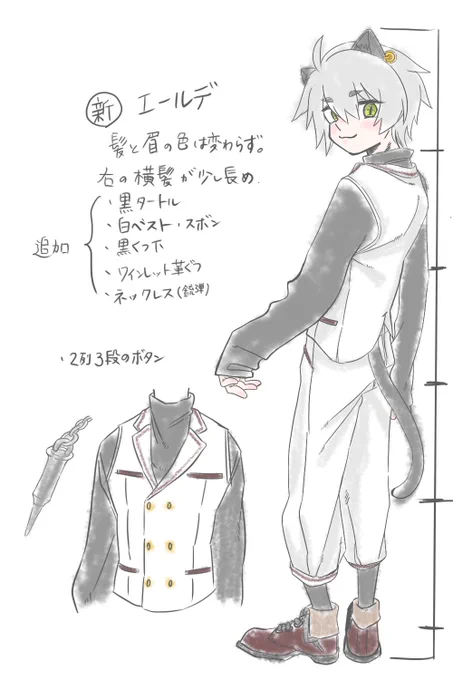 服が変わったよ!!!
あしたは新キャラがでるかもよ!!
#創作 
