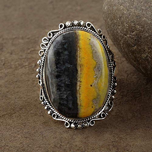 BJewellry's tweet photo. Bumble Bee Jasper Ring 925 Sterling Silver Ring Prong Ring Statement ring Delicate ring Stone ring Birthstone Ring Antique ring 

https://t.co/lneTblPnGk

#bumblebeejasper#daintyring #delicatering #vintagering #giftedring #charmring #prettyring #birthstone #gemstonering #amazing https://t.co/6HoADJTZkV