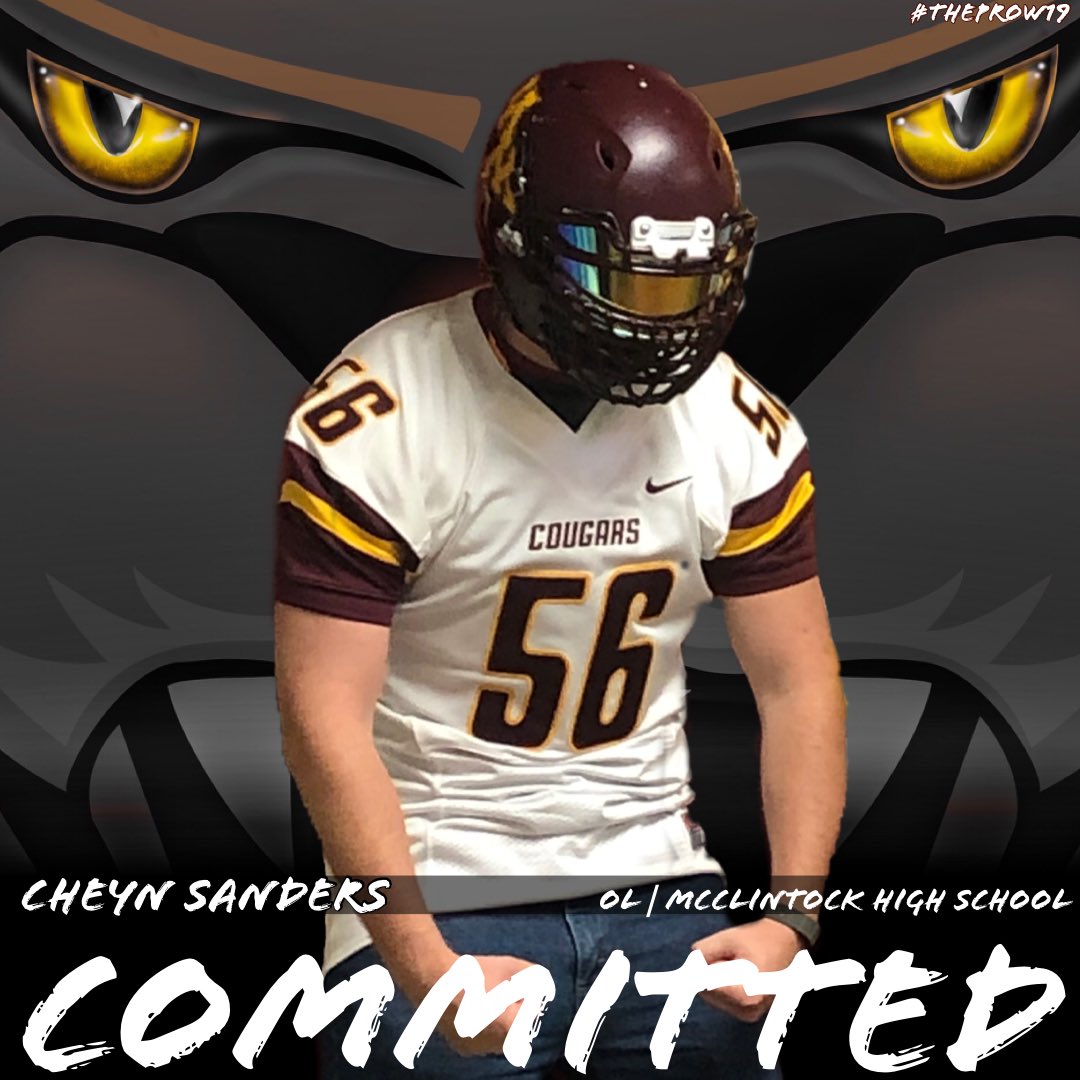 UMMFootball's tweet photo. The pipeline to AZ is starting to grow! We are excited to have another #AZCoug join the program! #TheProw19 #BTB https://t.co/xoB2AJwkRV