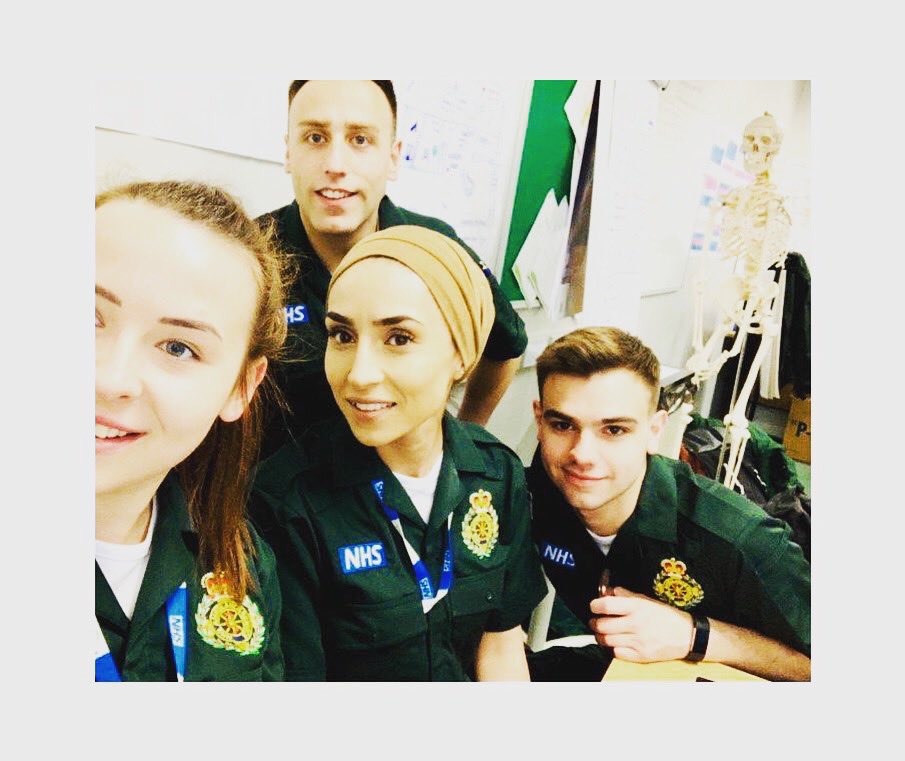 AledSoos's tweet photo. Great week this week for AAP1 with @OFFICIALWMAS. Finally received our uniforms and we all passed our Maternity exam🤰. 7 weeks left before training is completed and out on the road. 😬🚑 https://t.co/txhLvzqiue