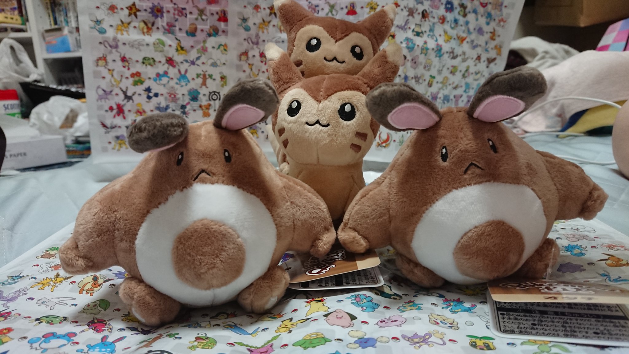 守屋 伸幸 オオタチのぬいぐるみキターー 待ってましたよこの時をww なんや最近 オオタチのぬいぐるみがいっぱい出て嬉しいわぁ ぬいぐるみ以外のグッズも出してほしいです ポケモン オオタチ My251 T Co Psffmclogw Twitter
