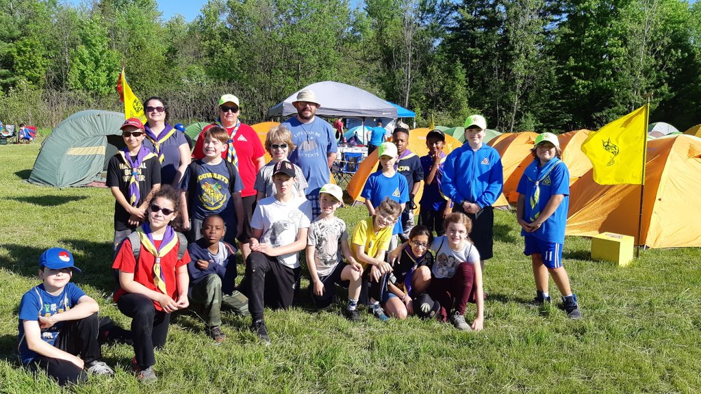 7th_ajax's tweet photo. Opening ceremony at cuboree @7th_ajax @8thAjaxScouts @scoutscanada https://t.co/C7RE10qV5I