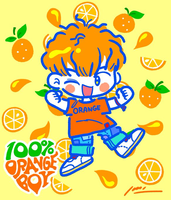 「bangs orange theme」 illustration images(Latest)｜5pages