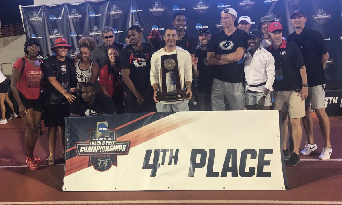 Illini_tfxc_dir's tweet photo. Trophy #10. Thankful to our student athletes &amp; staff for helping pull this off. It is not easy &amp; not fun to try to go against the current but making UGA a destination program is everything to us. #10thTrophy #findyourgreatness #godawgs https://t.co/LMr9otZxhP