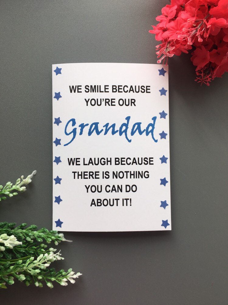 fayescards's tweet photo. Excited to share the latest addition to my #etsy shop:  #papergoods #white #birthday #blue #fathersdaycard #fathersday #grandadbirthday #favouritegrandad #funnybirthdaycard https://t.co/gcEMXB8PgI https://t.co/QMoDSnswKY