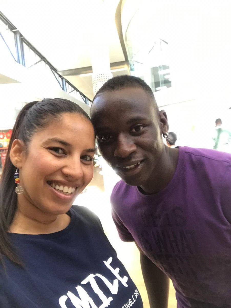 artofliving_sa's tweet photo. Some of the Art of Living volunteers @MAPONYAMALL2 in #Soweto . 100 people signed up for the Int. Day of Yoga event on 22 June.  

Register on https://t.co/BFb8ZpNGMc to book your spot - with @UJ_Sport 

#idy2019 #vuka4yoga #yoga #yogaday #health #wellness #joburg #artofliving https://t.co/DQQT5KetEI