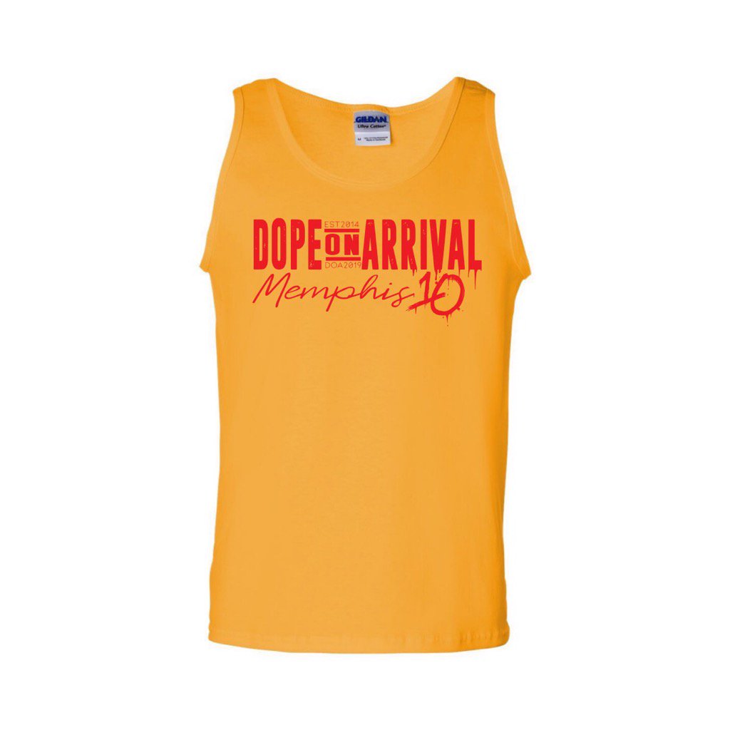 Dope_On_Arrival's tweet photo. Head over to our website to order your #DOA tank top in time for #DOA5 June 22!
#DopeOnArrival #Memphis #ItsNotAShow #ItsAnExperience #Rap #HipHop #RnB #NewMusic #MemphisMusic #Original #ForTheCulture #Vibe #Energy #Vibes #Dope #Dopeness #Trap #Conscious #Soul #Lit #Fresh #Drip https://t.co/GH3Xvi0DTn