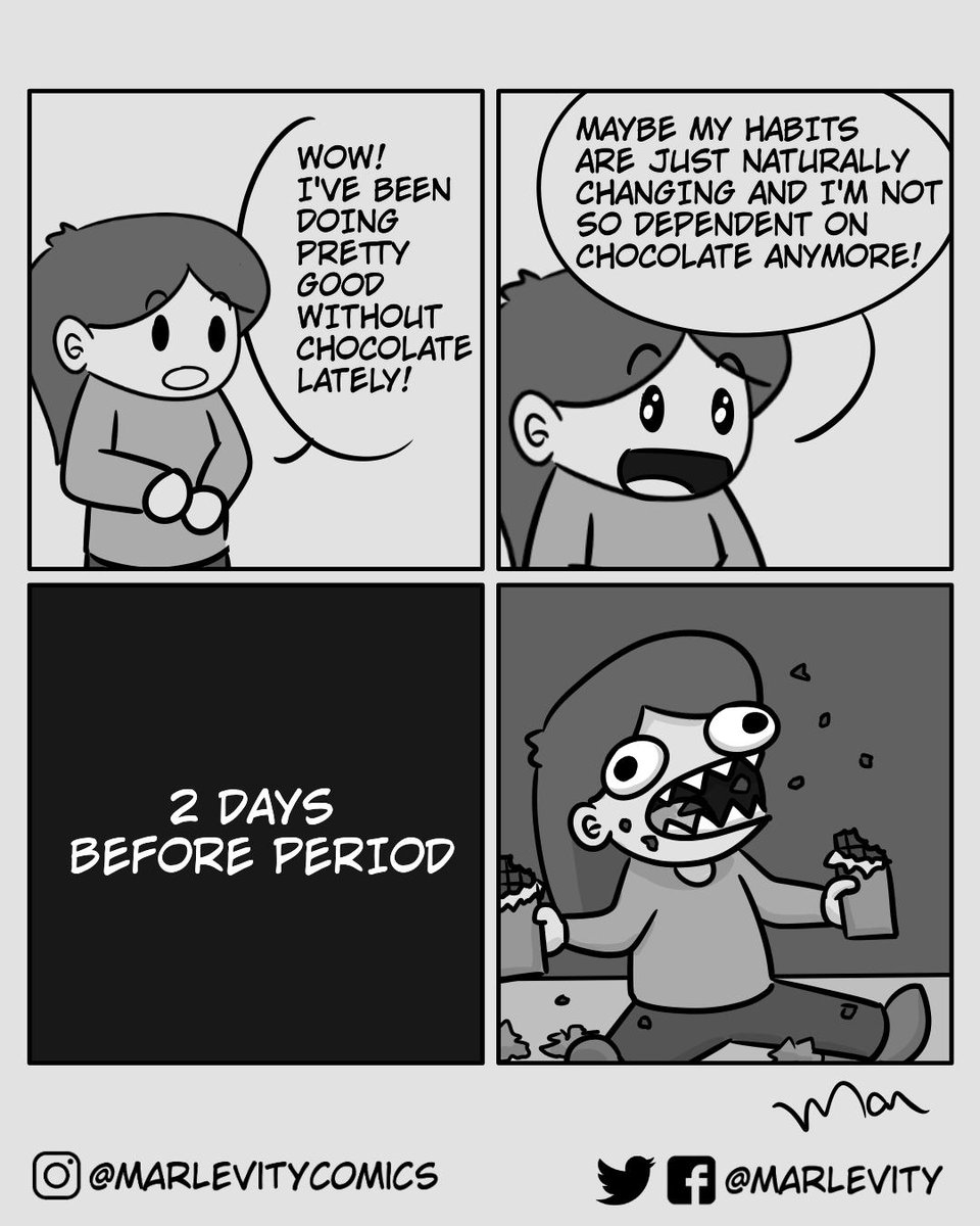 marlevity's tweet photo. Instagram: @marlevitycomics
Facebook: @marlevity
Twitter: @marlevity
https://t.co/nqie8u0Ifo
#chocolate #period #webcomic #webcomics #comic #comics #funnycomics #comicstrips #comicstrip #fun #comical #dailycomic #funny #webtoons #dailycomics #funnycomic #cute #cartoon #marlevity https://t.co/PdeJxRM4Vg