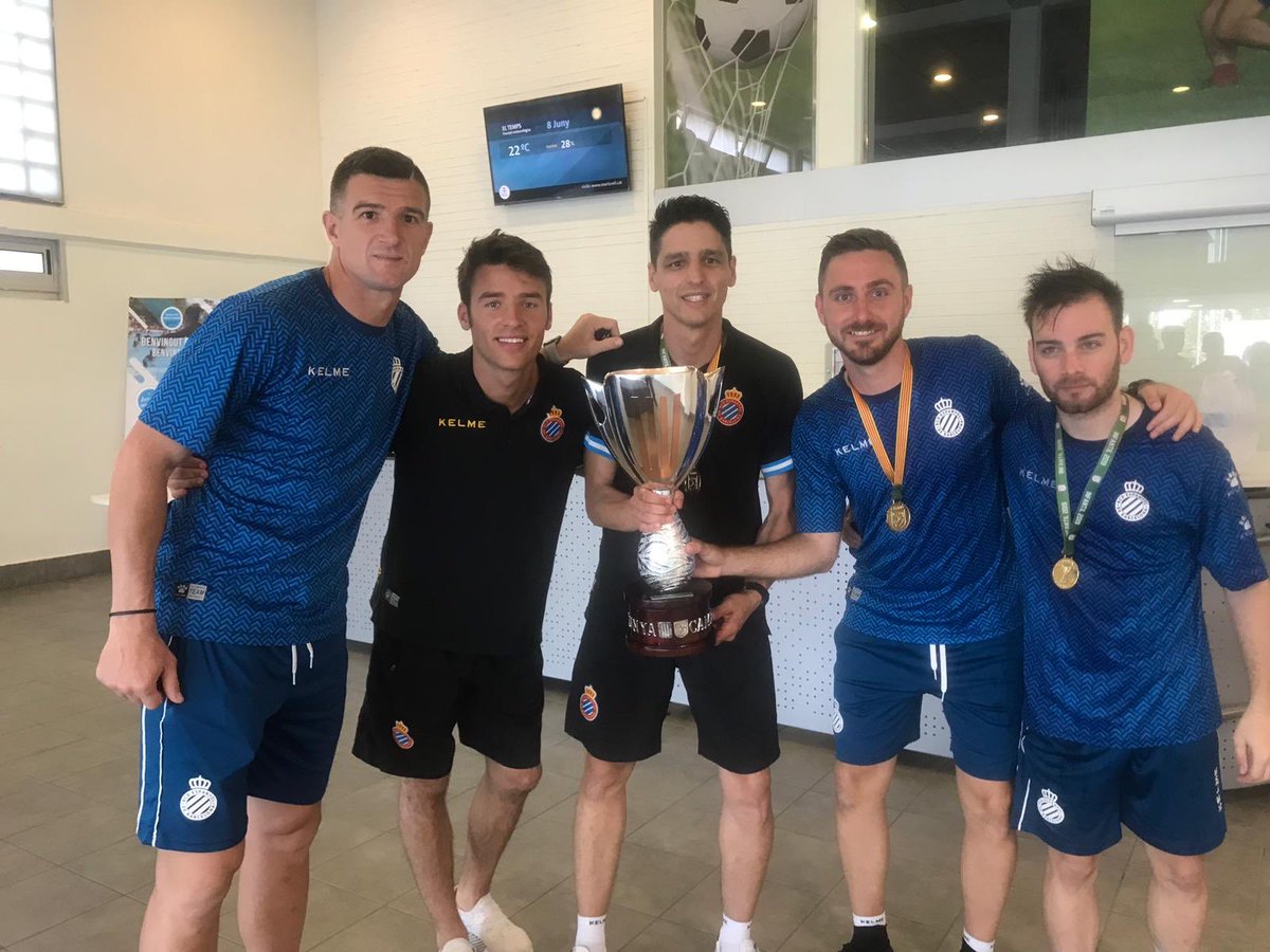 L’Infantil A, campió de Catalunya! 🏆🔝

Els de <a href="/JulianLdeLerma/">Julián López de Lerma</a> han guanyat 3-0 al <a href="/GironaFC/">Girona FC</a> amb gols de Sergio ⚽️⚽️ i Pol ⚽️ 😀

Felicitats! Temporada brutal!

#RCDE | #Volem | #EspanyoldeBarcelona | #PlanterRCDE