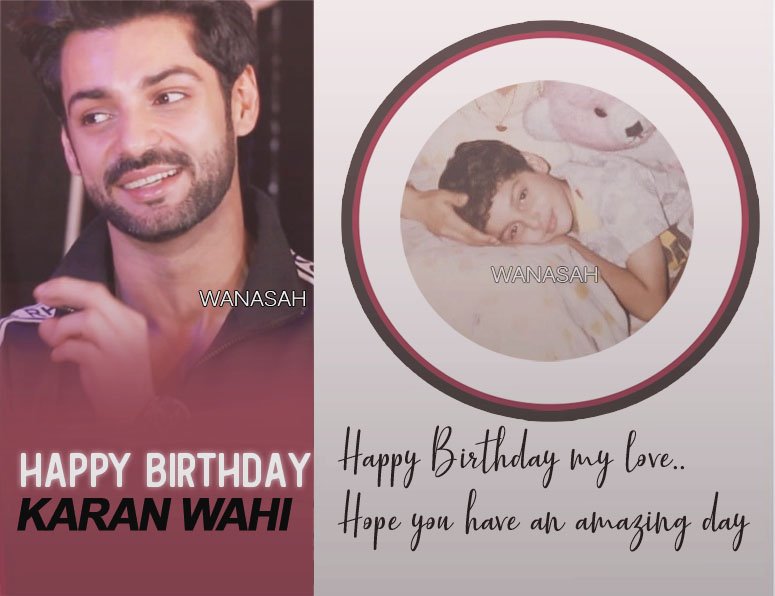 luv009wanasaah's tweet photo. Happy Birthday my love.. Hope you have an amazing day and may all your dreams continue to come true. Best Wishes Always ❤ 🎊🎉  @karan009wahi #WahiKaJanamdin  #HappybirthdayKaranWahi  #Happybirthday https://t.co/J27IZ3v1n1